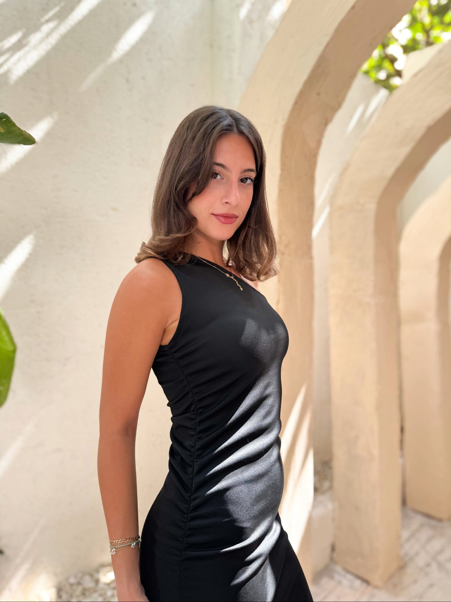 One Shoulder Tight Dress