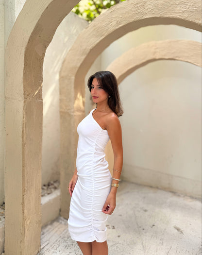 One Shoulder Tight Dress