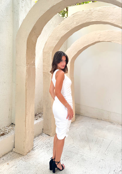 One Shoulder Tight Dress