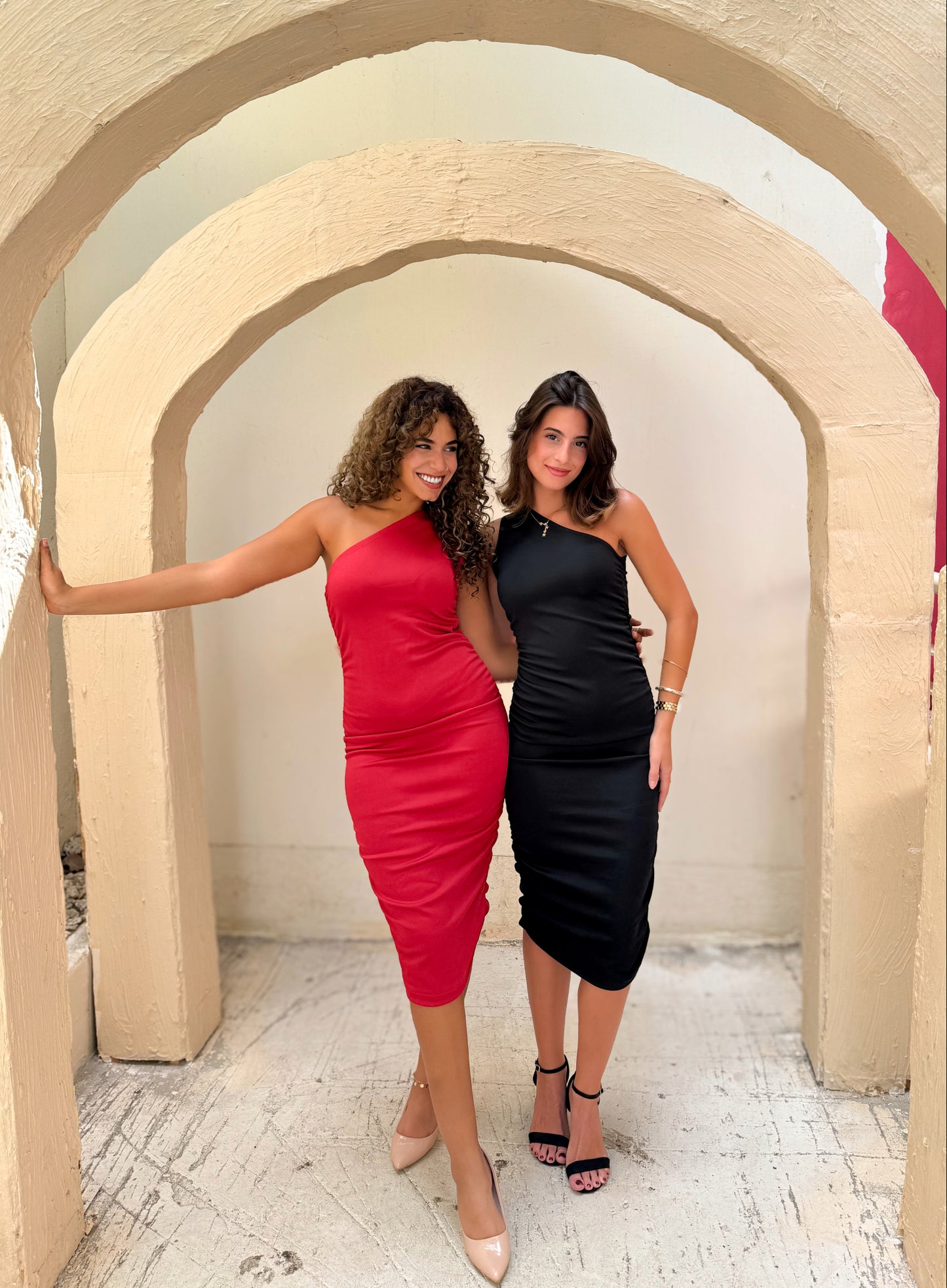 One Shoulder Tight Dress