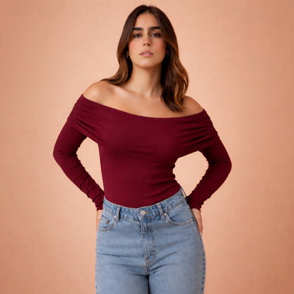 Contour Off-Shoulder Top