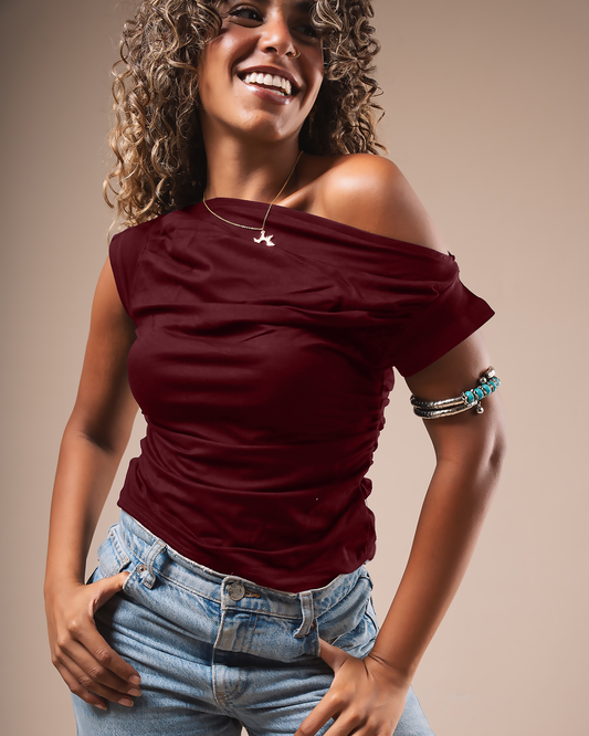 Drop Shoulder Top (A2)