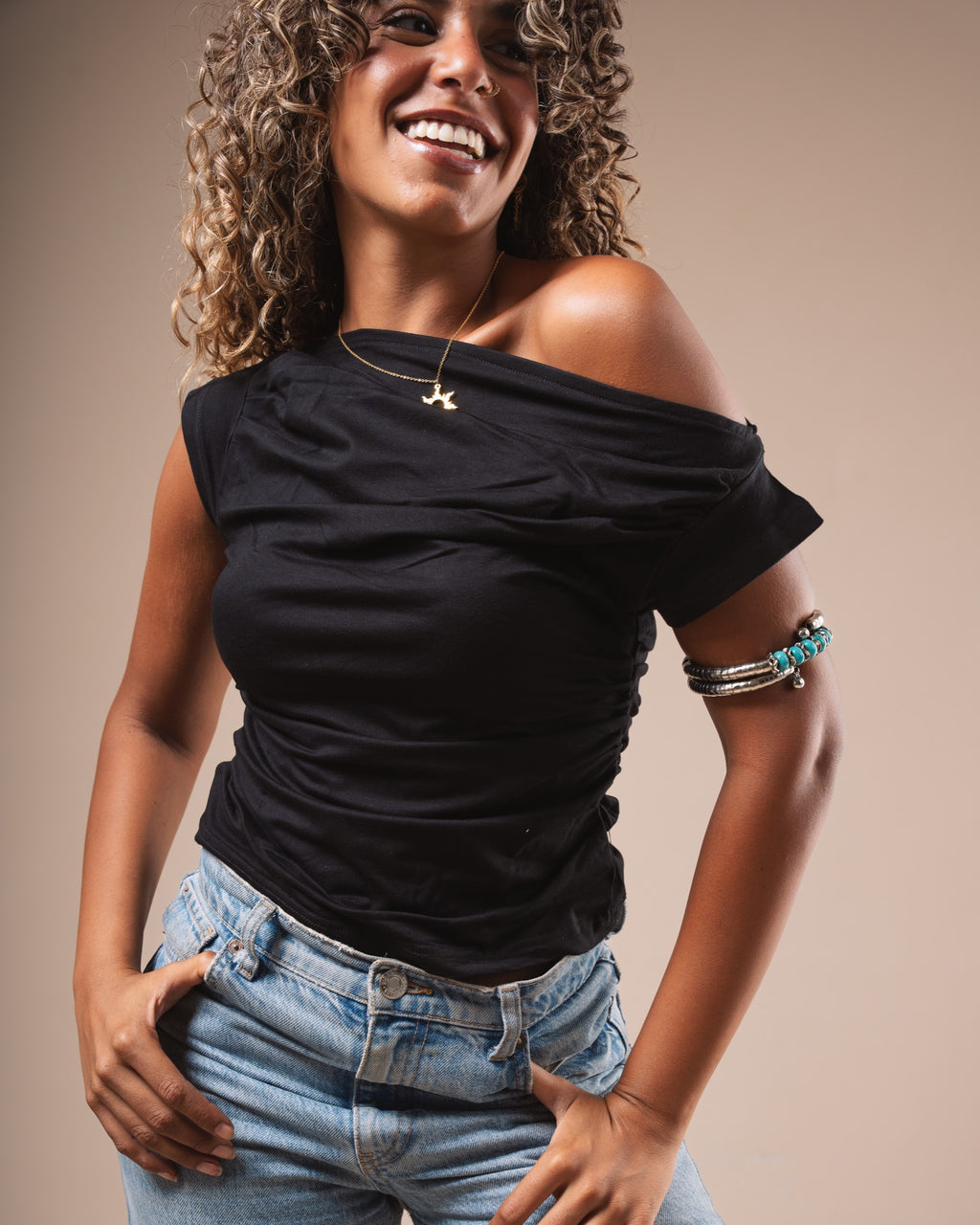 Drop Shoulder Top (A2)