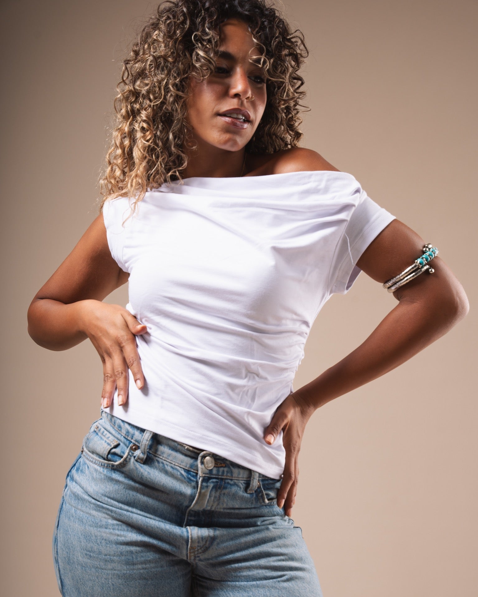Drop Shoulder Top (A2)