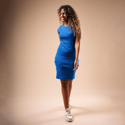 Over Knee Sleeveless Body-con Dress