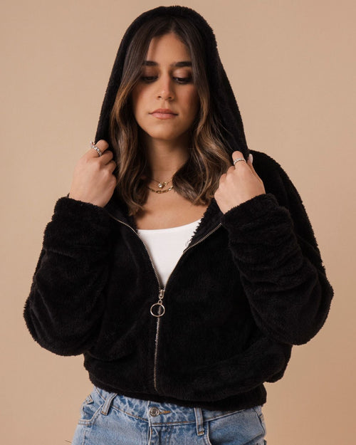 Drop Shoulder Fur Jacket (A60)