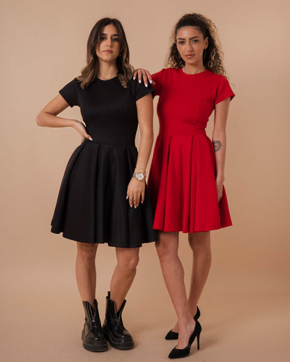 Sexy Above Knee Flare Dress (A45)