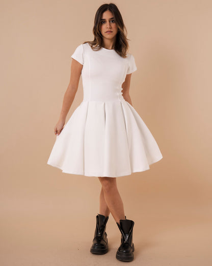 Sexy Above Knee Flare Dress (A45)